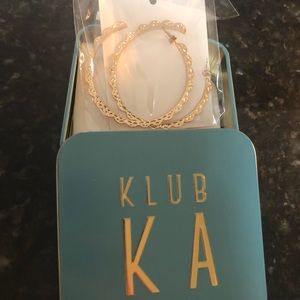 Kinsley Armelle Gold Hoops